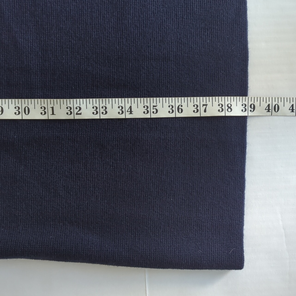 NWOT Talbots Soft Merino Wool V-Neck Knit Sweater Dress MEDIUM Blue - Picture 13 of 13